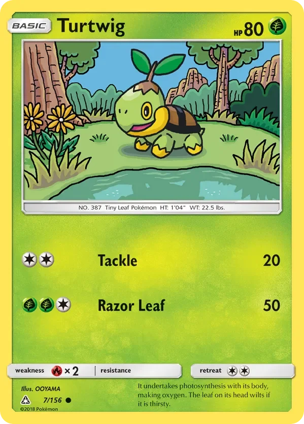 7/156 from Ultra Prism Common Pokemon Card