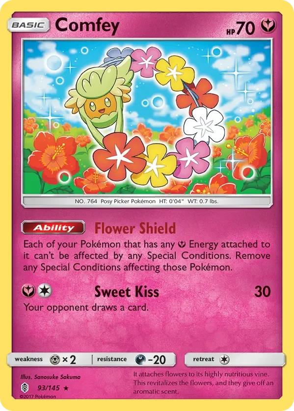 93/145 from Guardians Rising Holo Rare Pokemon Card