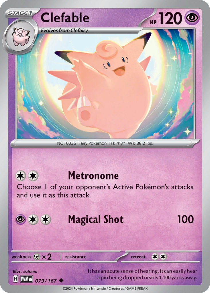 079/167 from Twilight Masquerade Uncommon Pokemon Card
