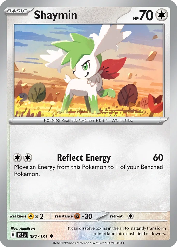 087/131 from Prismatic Evolutions Card List Uncommon Pokemon Card