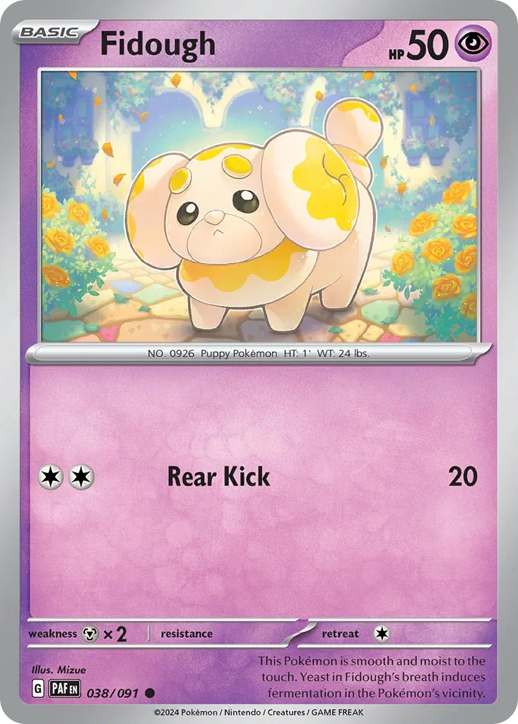 038/091 from Paldean Fates Common Pokemon Card